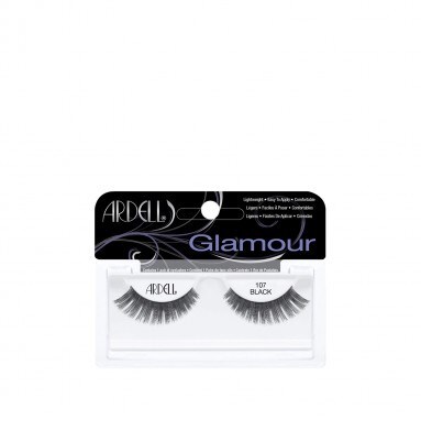 Ardell Glamour Siyah Takma Kirpik No:107 - 1