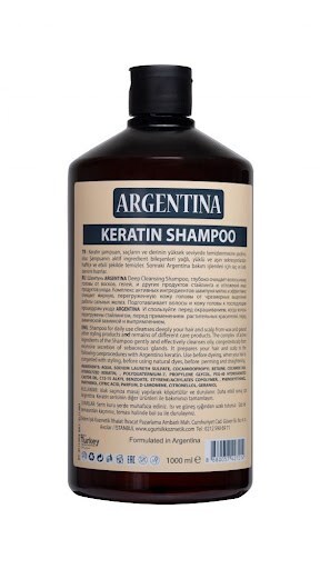 Argentina Keratin Şampuan 1000 ml - 1