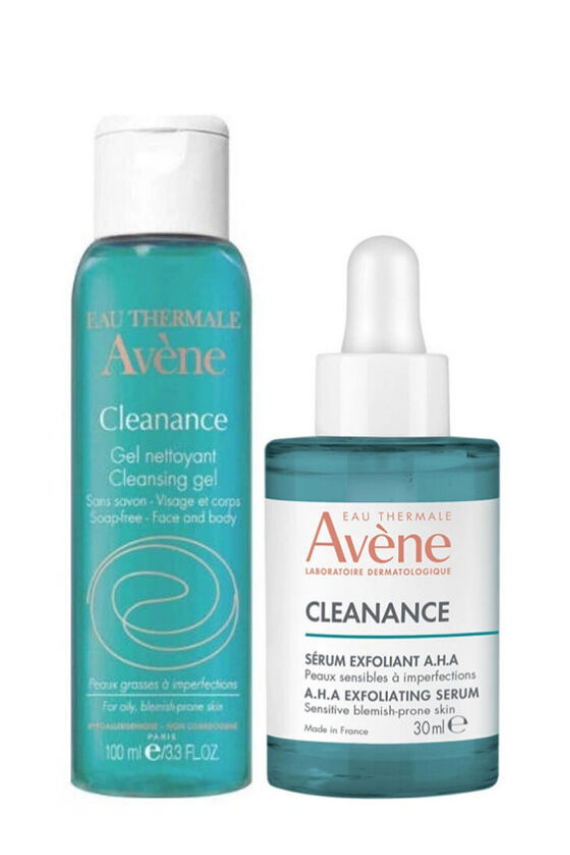 Avene Cleanance Yağlı ve Düzensiz Ciltlere Özel Bakım Kiti - 1