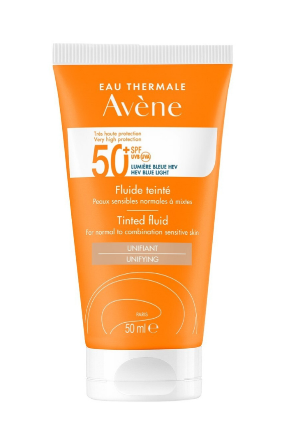 Avene Fluide SPF 50+ Normal ve Karma Ciltler için Renkli Güneş Koruyucu 50 ml - 1