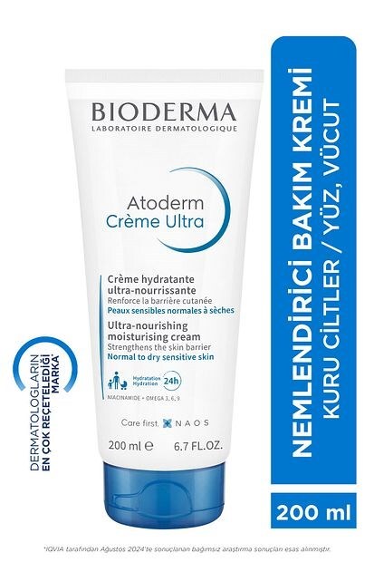 Bioderma Atoderm Cream Nemlendirici Krem 200 ml - 2