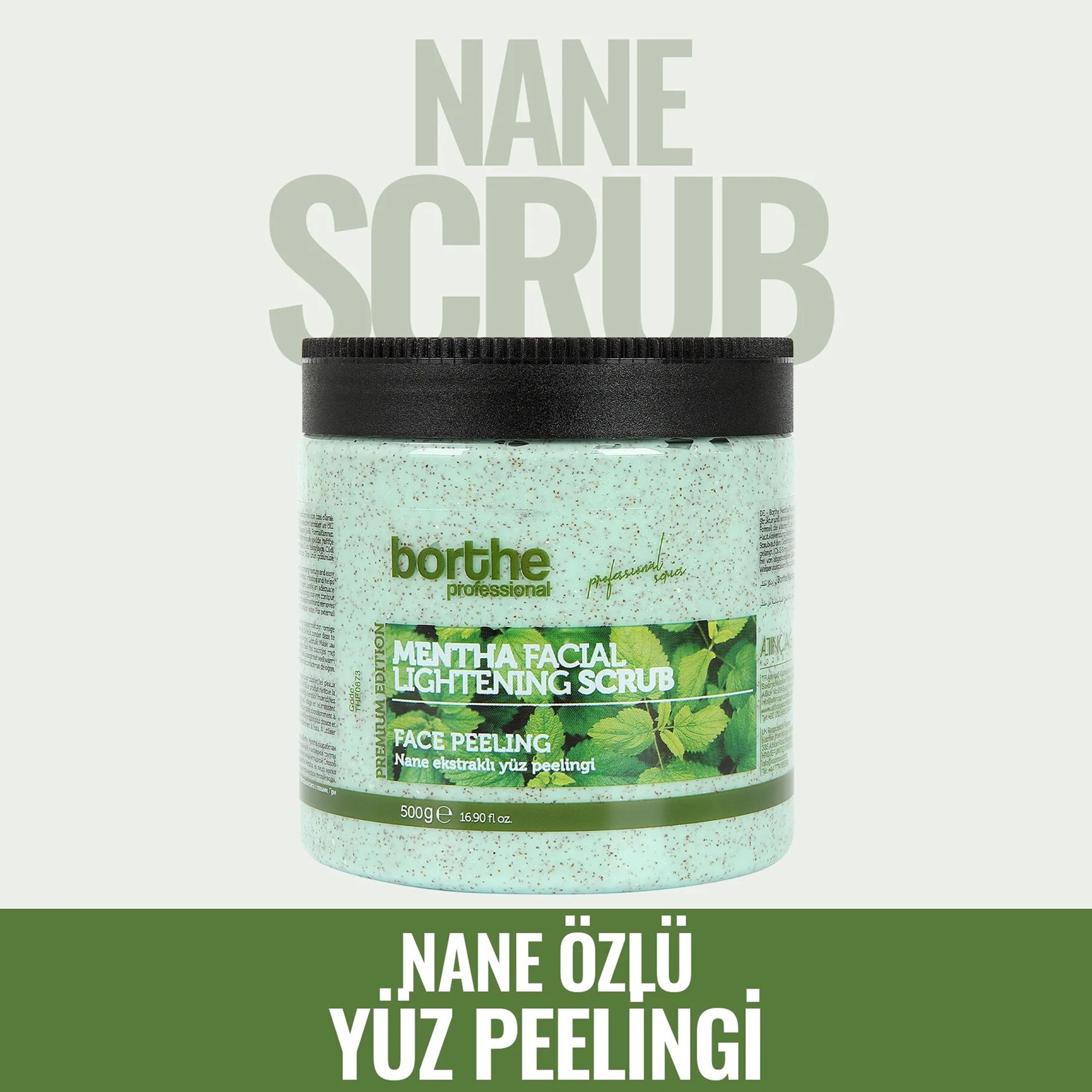 Borthe Nane Özlü Scrub Yüz Peelingi 500 g - 1