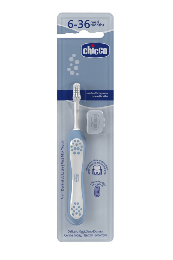 Chicco Diş Fırçası Mavi 6-36 Ay - 1