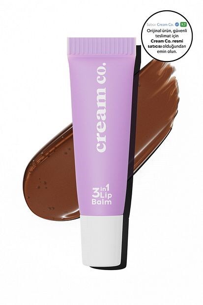 Cream Co. 3in1 Lip Balm 406 Mocha 10 ml - 1