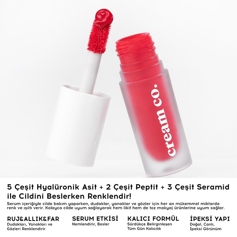 Cream Co. Glow Tint Deep Red - 1