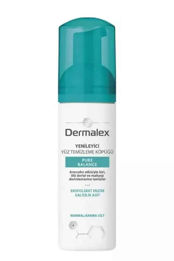 Dermalex Pure Balance Yenileyici Yüz Temizleme Köpüğü 150 ml - 1