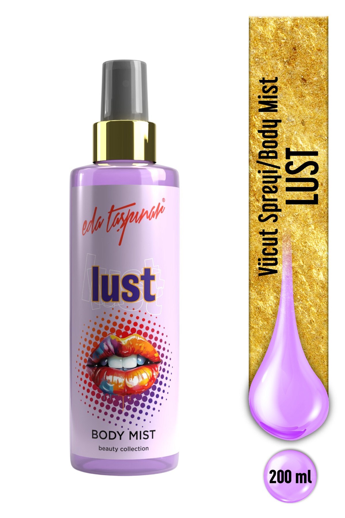Eda Taşpınar Body Mist Lust Kokulu Vücut Misti 200 ml - 1