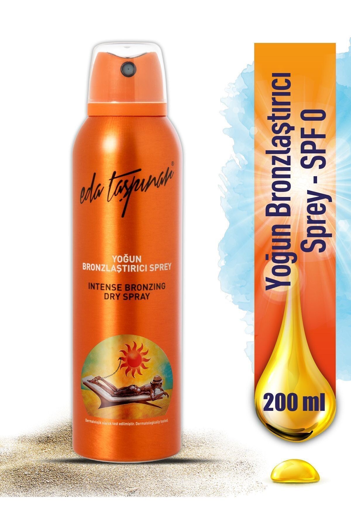 Eda Taşpınar Yoğun Bronzlaştırıcı Sprey 200 ml - 1