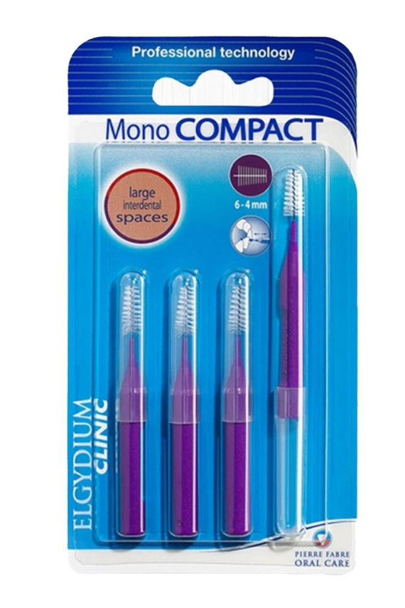 Elgydium Clinic Mono Compact Mor Arayüz Fırçası - 1