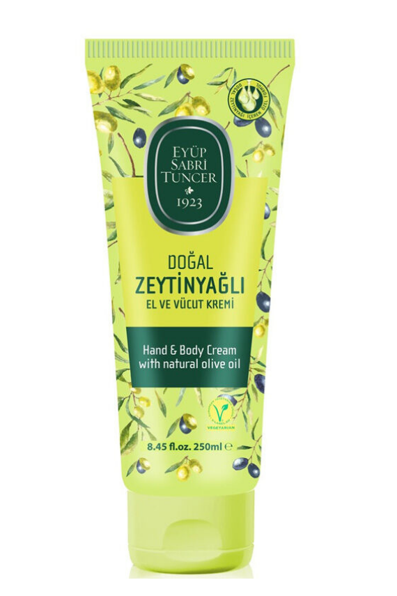 Eyüp Sabri Tuncer Doğal Zeytinyağlı El ve Vücut Kremi 250 ml - 1