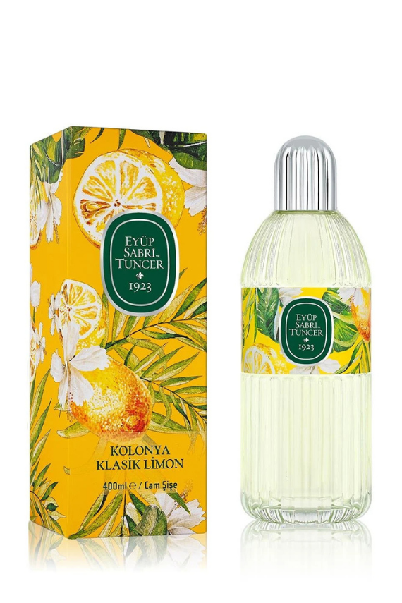 Eyüp Sabri Tuncer Klasik Limon Kolanyası Cam Şise 400 ml - 1
