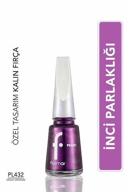 Flormar Oje 11 ml | PL432 - Violet Defense - 1
