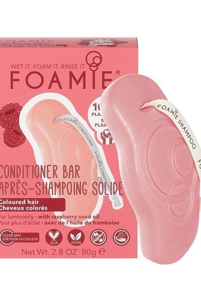 Foamie The Berry Best Shampoo Bar Boyalı Saçlar İçin Katı Şampuan 80 g - 1
