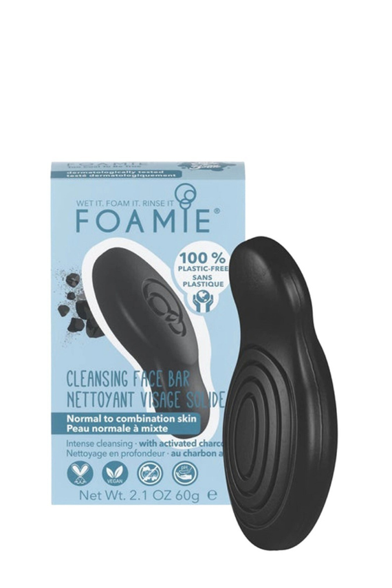 Foamie Too Coal to Be True Face Bar Normal ve Karma Ciltler için Yüz Temizleyici 60 g - 1