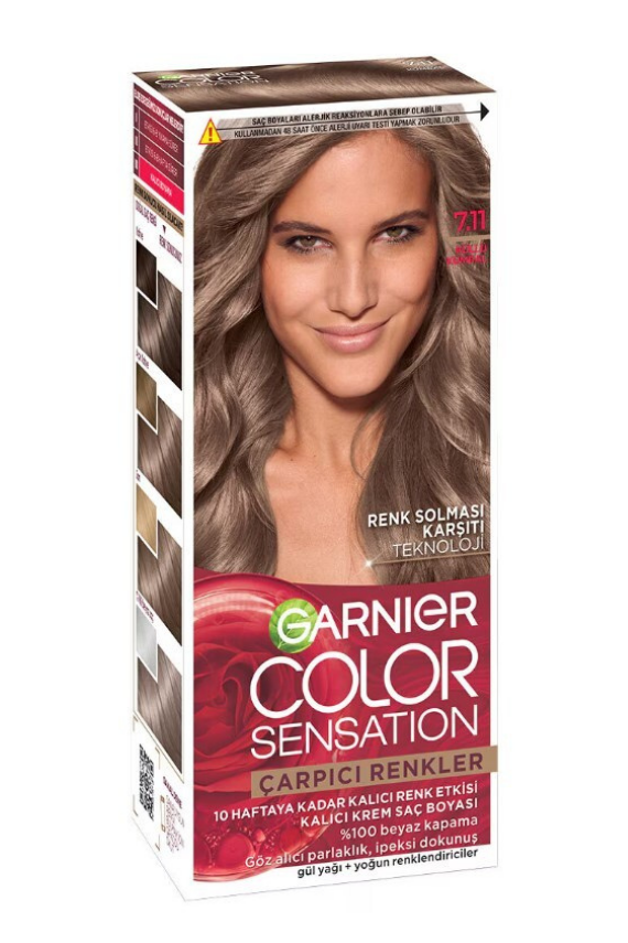 Garnier Çarpıcı Renkler 7.11 Küllü Kumral - 1