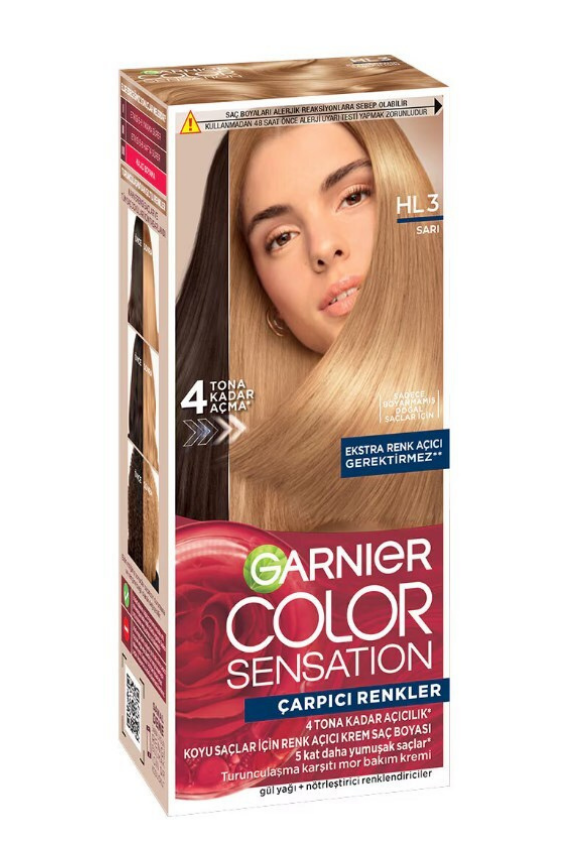 Garnier Çarpıcı Renkler HL3 8.31 Sarı - 1
