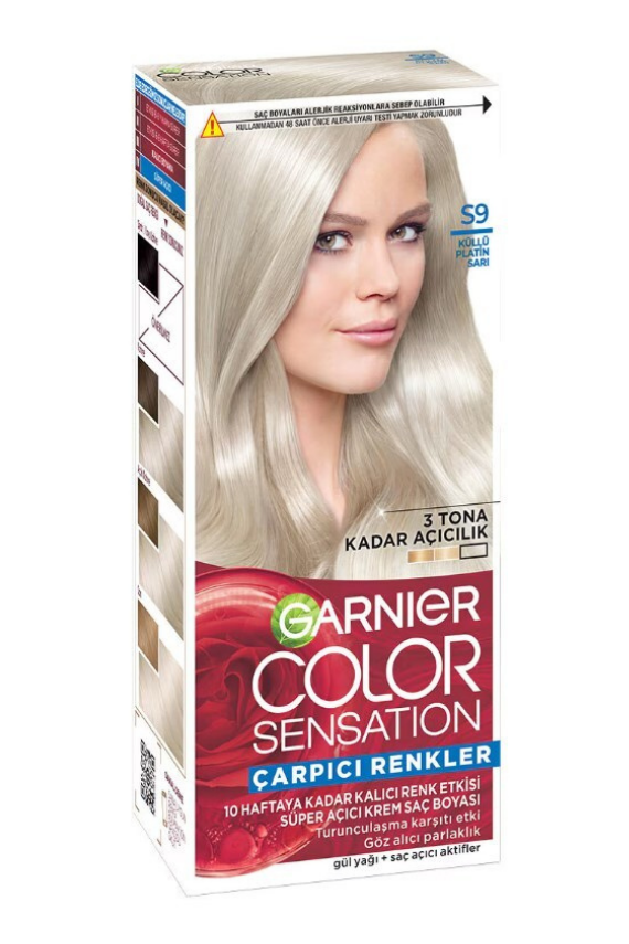 Garnier Çarpıcı Renkler S9 Küllü Platin Sarısı - 1
