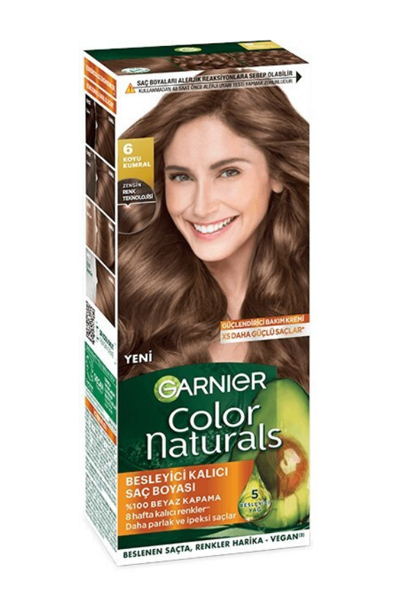 Garnier Color Naturals 6 Koyu Kumral - 1