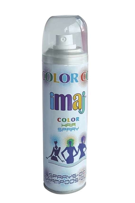 İmaj Color Renkli Saç Spreyi Beyaz 100 ml - 1