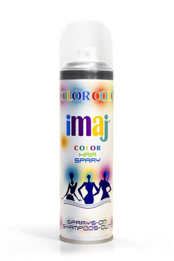 İmaj Color Renkli Saç Spreyi Gri 100 ml - 1