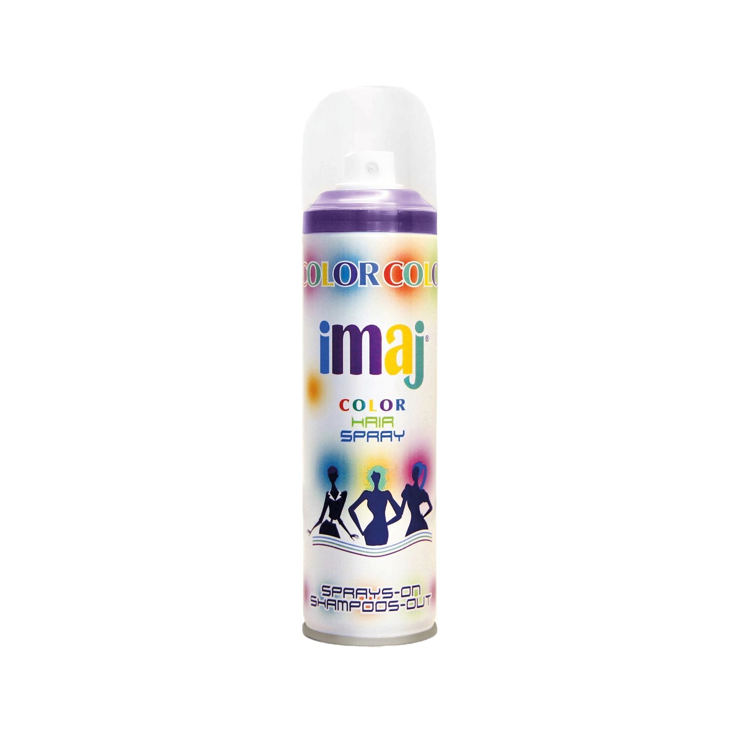 İmaj Color Renkli Saç Spreyi Mor 100 ml - 1