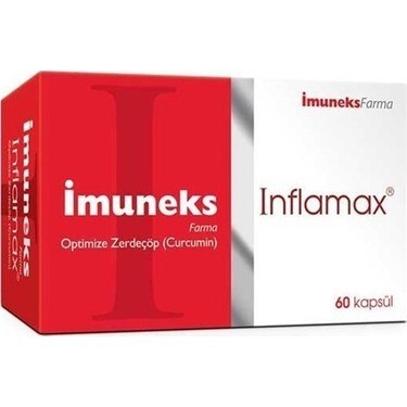 Imuneks Inflamax Optimize Zerdeçöp Curcumin 60 Kapsül - 1