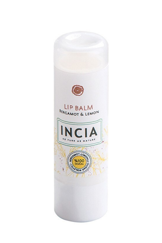 INCIA %100 Doğal Bergamot & Limonlu Dudak Besleyici 6g - 1