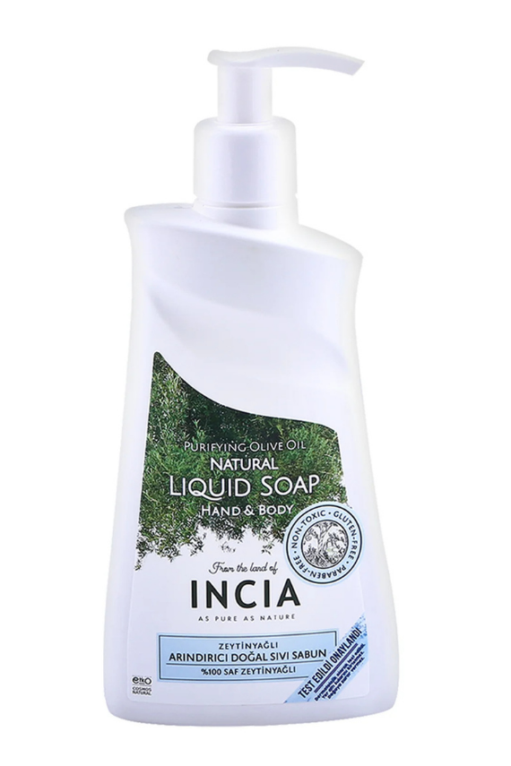 INCIA Doğal Arındırıcı Zeytinyağlı Saf Kastil Sabun 250ml - 1