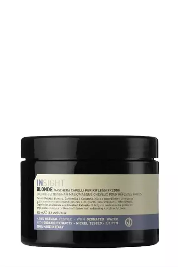 Insight Blonde Cold Reflections Soğuk Yansıma Saç Maskesi 500 ml - 1