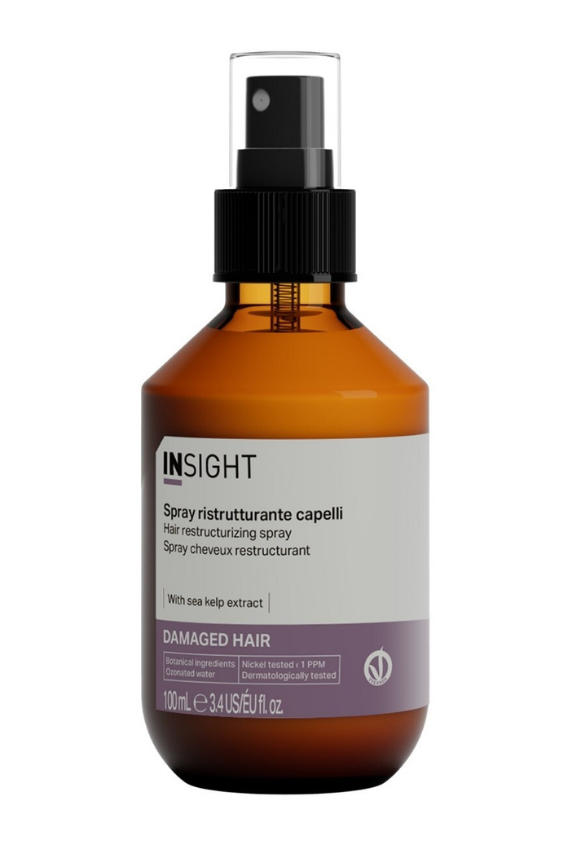 Insight Damaged Hair Restructurizing Yeniden Yapılandırıcı Saç Sprey Cam Şişe 100 ml - 1