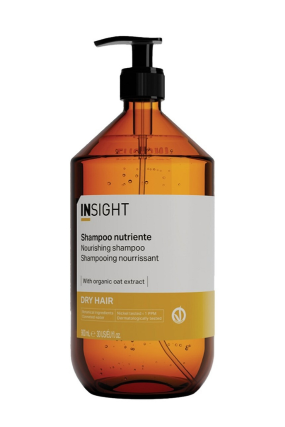 Insight Dry Hair Nourishing Besleyici Şampuan Cam Şişe 350 ml - 1