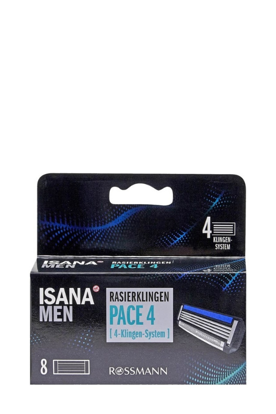 Isana Men Yedek Tıraş Bıçağı 4 Bıçaklı 8'li - 1