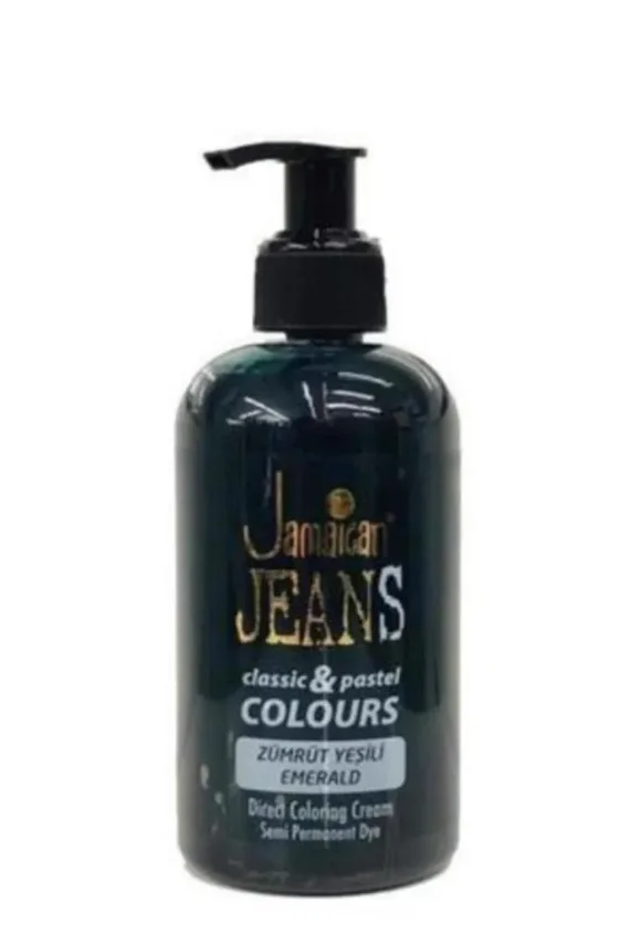 Jamaican Jeans Saç Boyası 250 ml | Yeşil Siyah - Jamaican Jeans