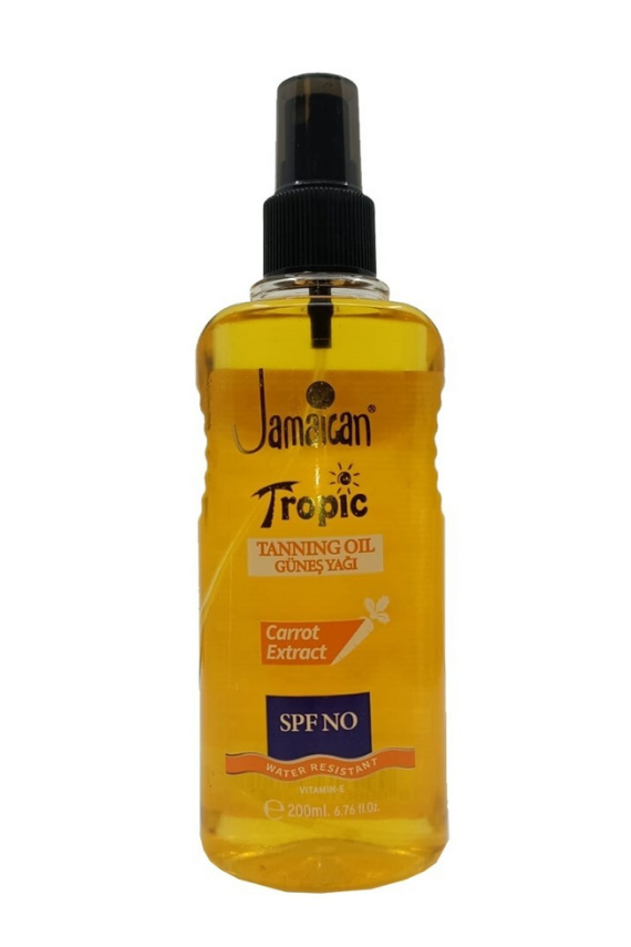 Jamaican Tropic Güneş Yağı Havuç SPF NO 200 ml - 1