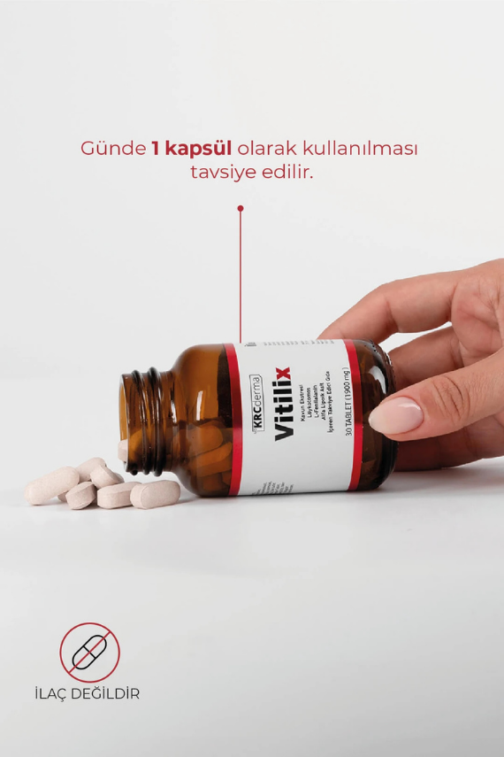 KRCDerma Güneşin Yaşlandırıcı Etkilerine Karşı Kotuyan Vitilix Tablet - 3
