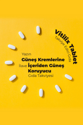 KRCDerma Güneşin Yaşlandırıcı Etkilerine Karşı Kotuyan Vitilix Tablet - 4