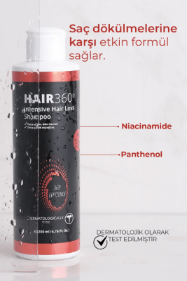 KRCDerma Hair360 Growth Factor Booster Saç Dökülmelerine Karşı Bakım Şampuanı - 2