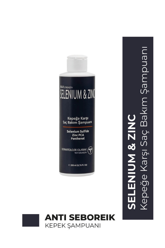 KRCDerma Selenium Zinc Kepeğe Karşı Saç Bakım Şampuanı - 1
