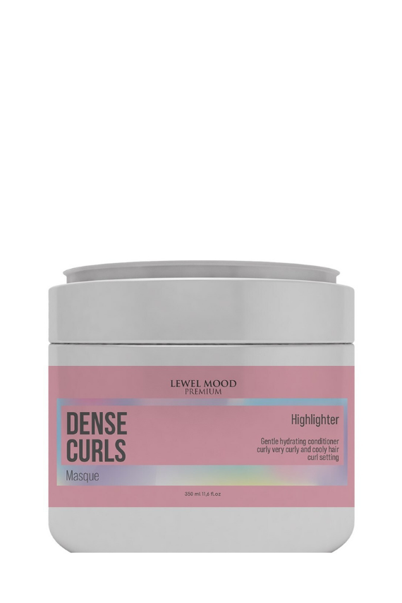 Lewel Mood Premium Dense Curls Bukleli ve Kıvırcık Saçlar İçin Bakım Maskesi 350 ml - 1