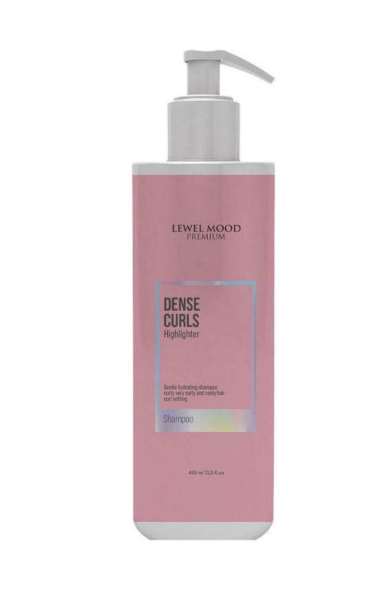 Lewel Mood Premium Dense Curls Bukleli ve Kıvırcık Saçlar İçin Bakım Şampuanı 400 ml - 1
