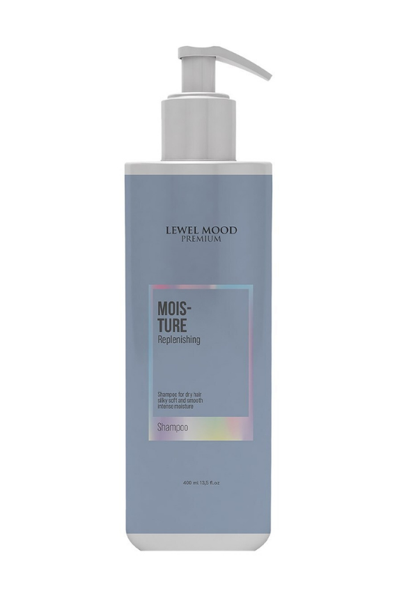 Lewel Mood Premium Moisture Kuru ve Yıpranmış Saçlar İçin Nem Bakım Şampuanı 400 ml - 1