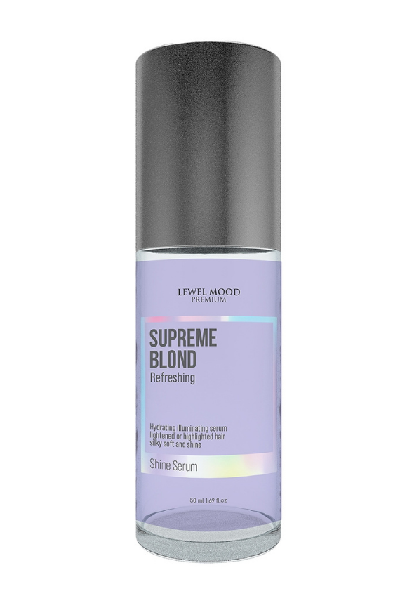 Lewel Mood Premium Supreme Blond Sarı ve Açık Renkli Saçlar İçin Bakım Serumu 50 ml - 1