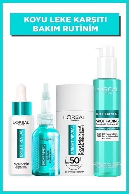 L'Oreal Paris Bright Reveal Koyu Leke Karşıtı Cilt Bakım Seti - 1