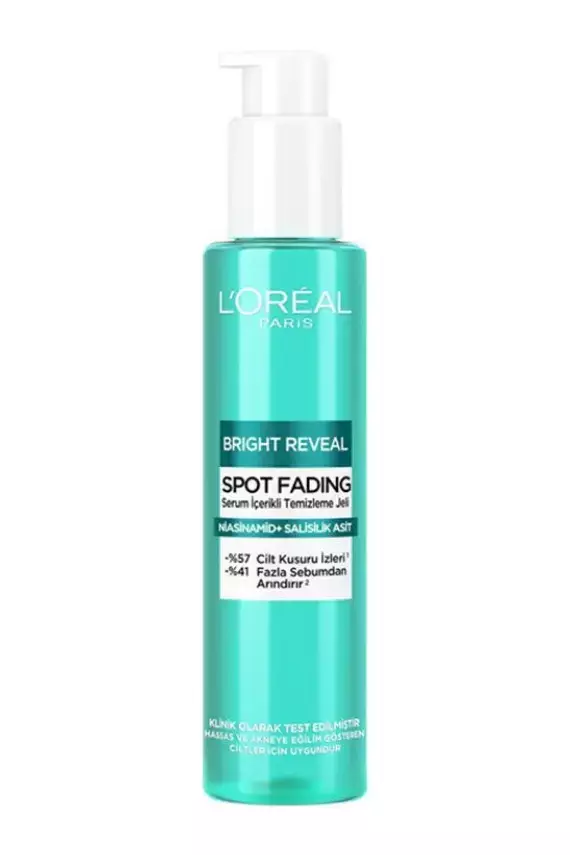 Loreal Paris Bright Reveal Spot Fading Serum İçerikli Temizleme Jeli 150 ml - 1