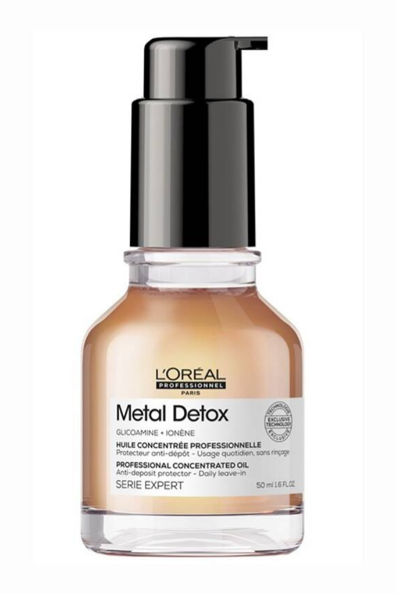 Loreal Professionnel Paris Serie Expert Metal Detox Konsantre Saç Bakım Yağı 50 ml - 1