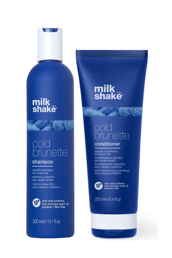 milk_shake Cold Brunette Kahverengi Saçlar için Bakım Seti - 1