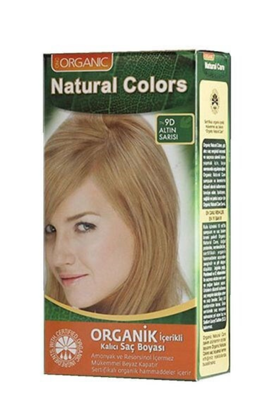My Natural Colors Organik Kit Saç Boyası | 9D Altın Sarısı - 1