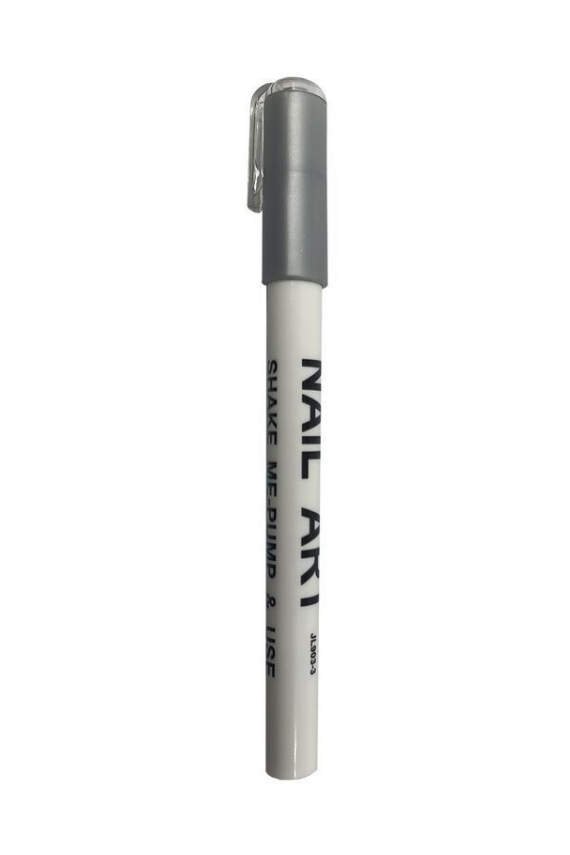 Nail Art Tırnak Desen Kalemi Gri T-176 - 1
