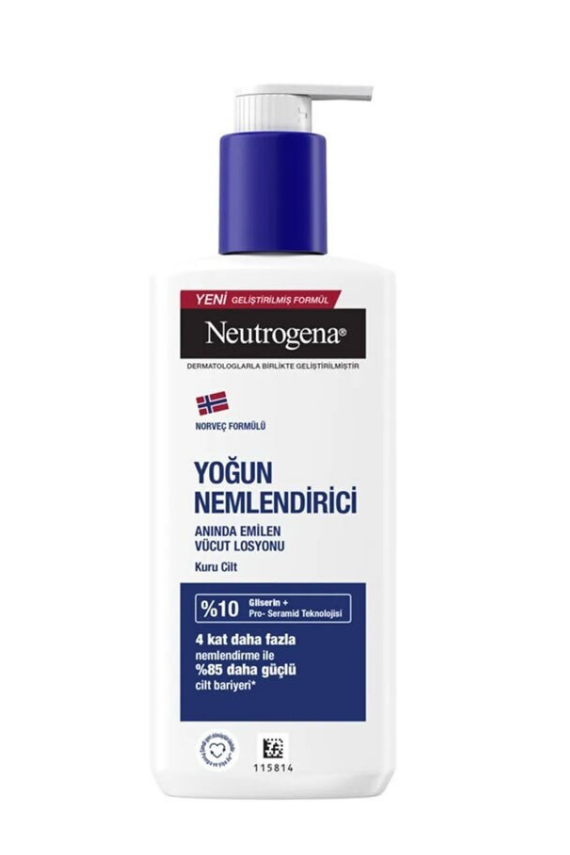 Neutrogena Norveç Formülü Yoğun Nemlendirici Vücut Losyonu 250 ml - 1