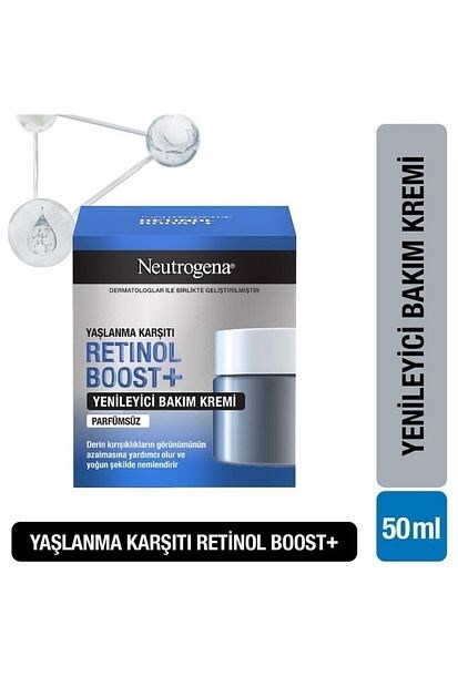 Neutrogena Retinol Boost Yaşlanma Karşıtı Yenileyici Bakım Kremi 50 ml - 1